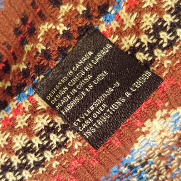 Kersh Aztec print open front cardigan with tassels size XS - Picture 8 of 16